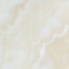 Creamy marble texture of White Onyx Bianco-Vanilla Cross-Cut 12X12 Polished slab