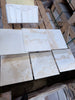 White Onyx Vanilla Onyx Cross-Cut 12x12 polished marble tiles with beige veining