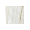 Square marble tile from White Onyx Bianco-Vanilla OPUS polished mosaic design