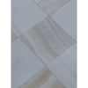 White Onyx Vanilla Onyx vein-cut 12x12 polished marble tiles in diagonal pattern