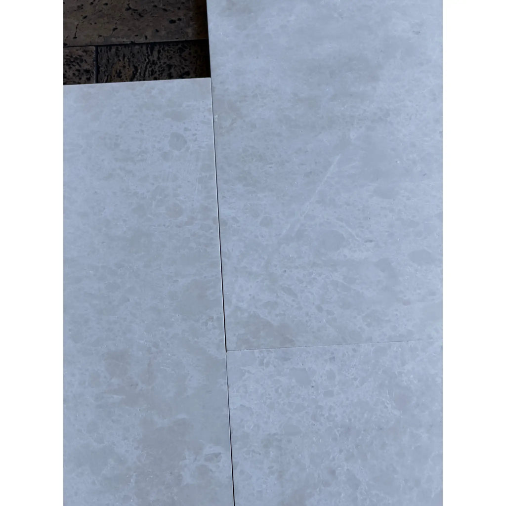 Light gray White Pearl Botticino Beige marble 12x24 polished tiles