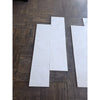 White Pearl Botticino Beige marble 12x24 polished tiles on wood floor
