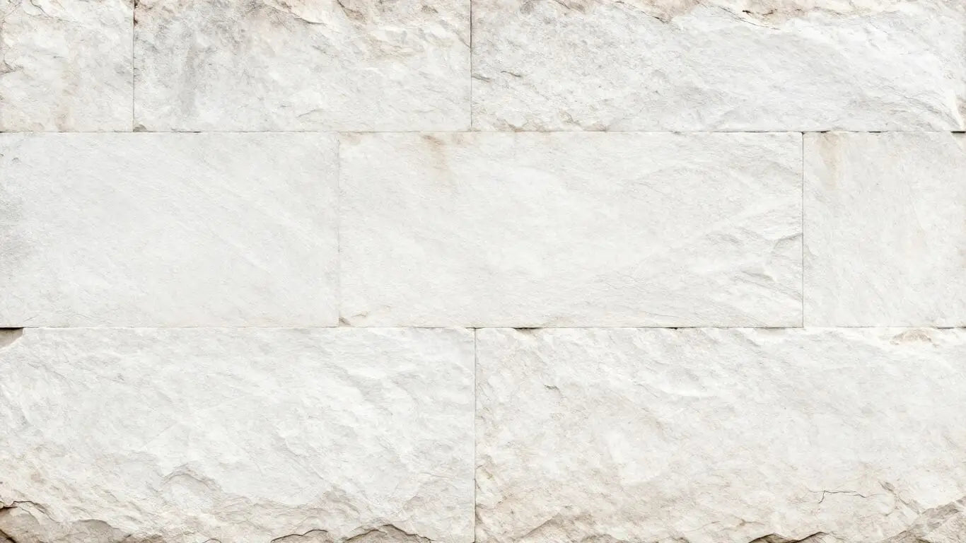Sketch of white limestone building facade texture